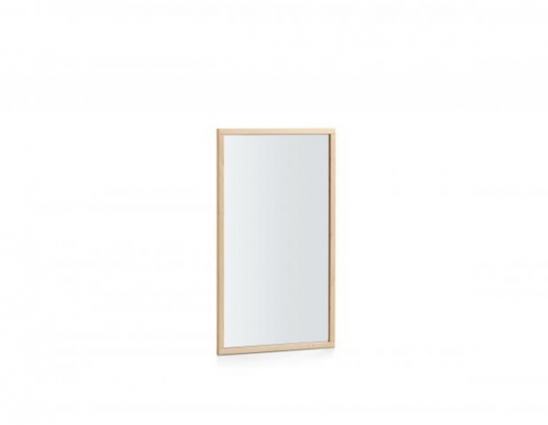Specchio con cornice in legno 52,5x92,5h