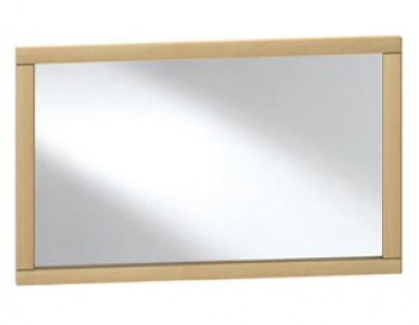Specchio con cornice in legno 125x62,5