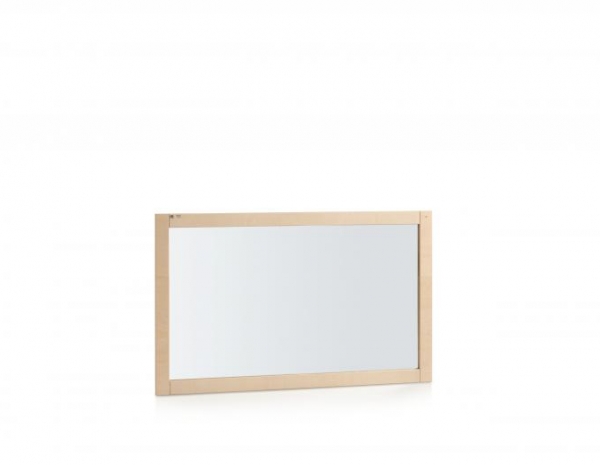 Specchio con cornice in legno 125x62,5