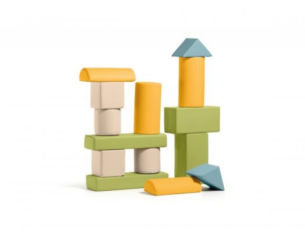 Set di 14 forme geometriche morbide